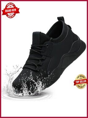 Waterproof Non Slip Work Shoes Arch Support Walking Sneakers